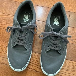 Gray Van’s shoes - men size 12